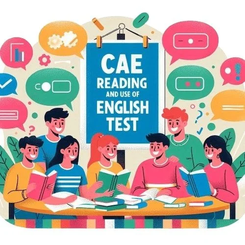 Cambridge C1 (CAE): Reading and Use of English Part 3 1 People studying for CAE reading and use of English exam