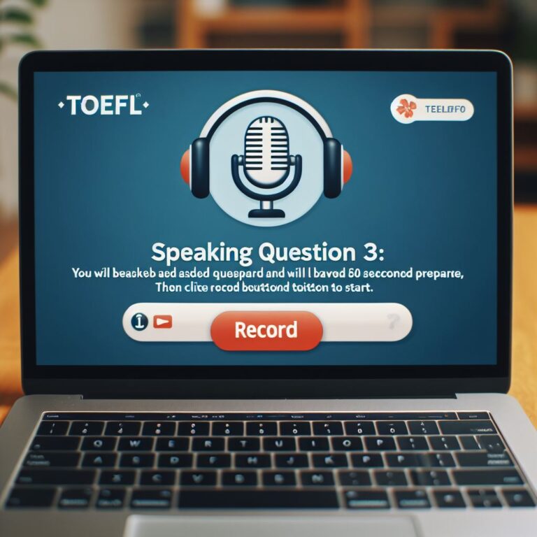 TOEFL Speaking Template: Question 3 (2024) 5 Speaking Question Template 3