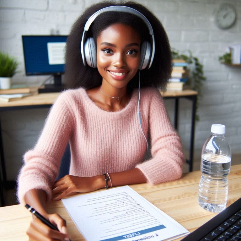 TOEFL Speaking Template: Question 2 (2024) 6 Woman using TOEFL speaking Template
